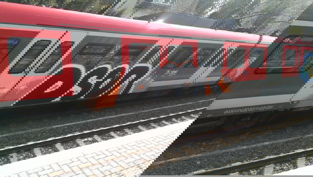 Graffiti Train - Photo by gartenzwerg - dsor