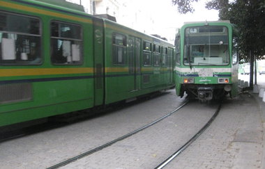 Graffiti Train - Photo by gartenzwerg - Tunis, Train, Atmo