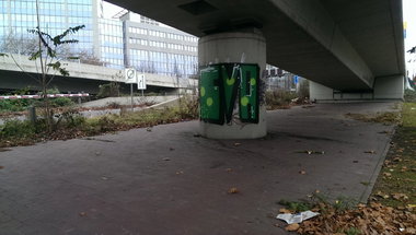Graffiti Bombing in Essen - Photo by gartenzwerg - cva