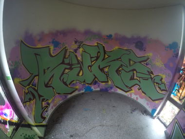 Graffiti Wall - Photo by gartenzwerg - Ruk, Ruks, BNS