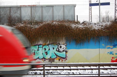 Graffiti Bombing - Photo by gartenzwerg - Eier