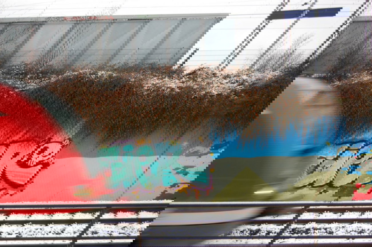 Graffiti Bombing - Photo by gartenzwerg - Eier