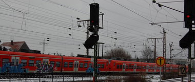 Graffiti Train - Photo by gartenzwerg - rue, PAC, rue