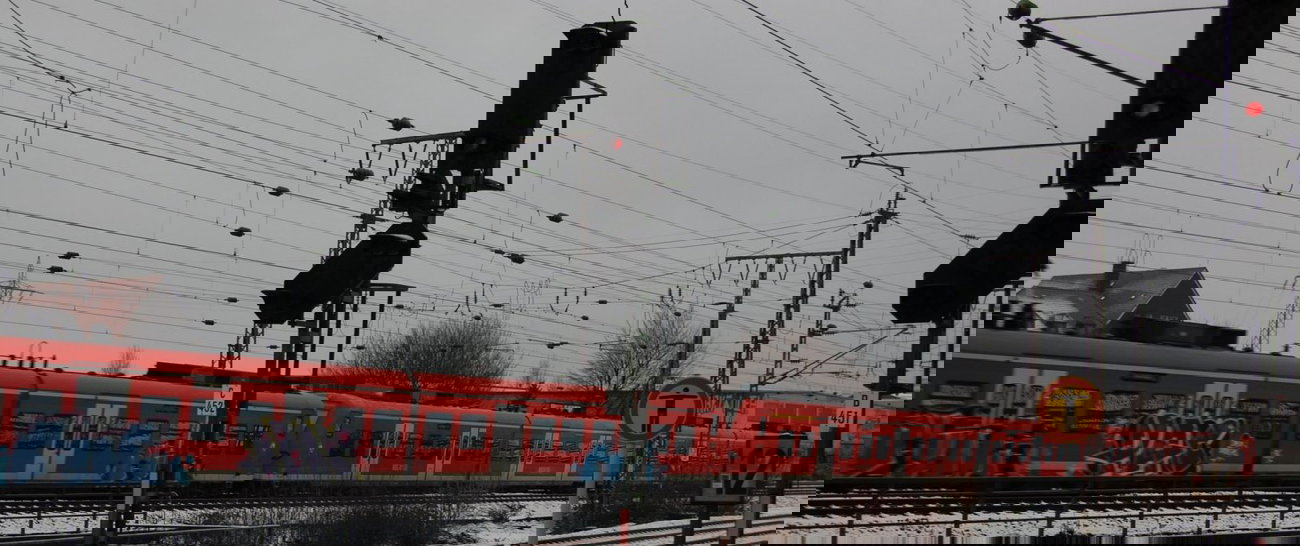 Graffiti Train - Photo by gartenzwerg - rue, PAC, rue