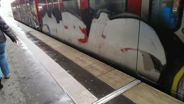 Graffiti Train - Photo by gartenzwerg - fye