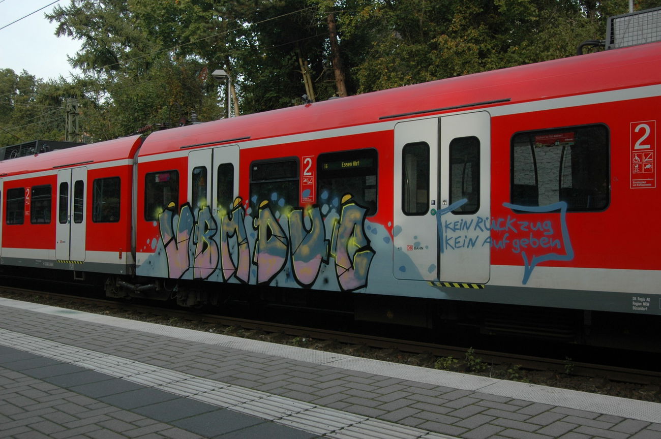 Graffiti Train - Photo by gartenzwerg - VBM, DUC
