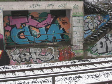 Graffiti Wall - Photo by gartenzwerg - TV, CVA, FAR