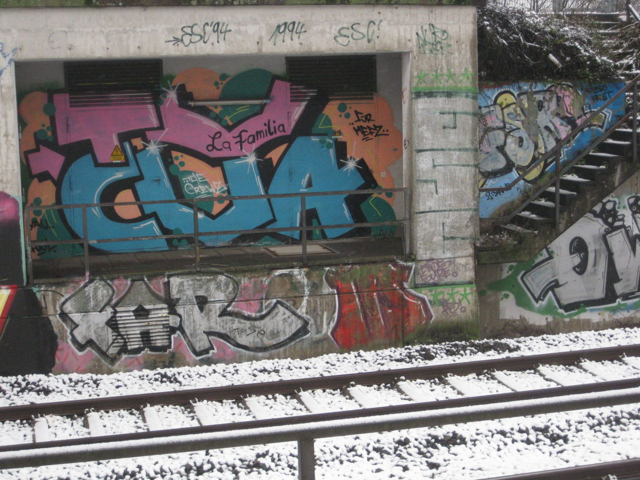 Graffiti Wall - Photo by gartenzwerg - TV, CVA, FAR