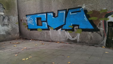 Graffiti Bombing in Essen - Photo by gartenzwerg - cva