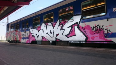 Graffiti in Wien - Photo by gartenzwerg - SIOR, BROKE, WIEN