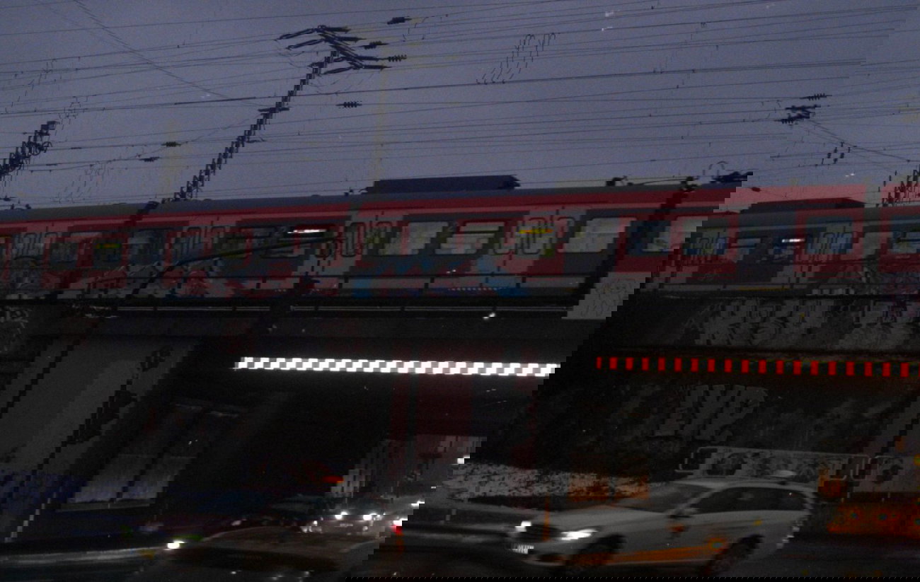 Graffiti Train - Photo by gartenzwerg - Void, Kesh, Tel