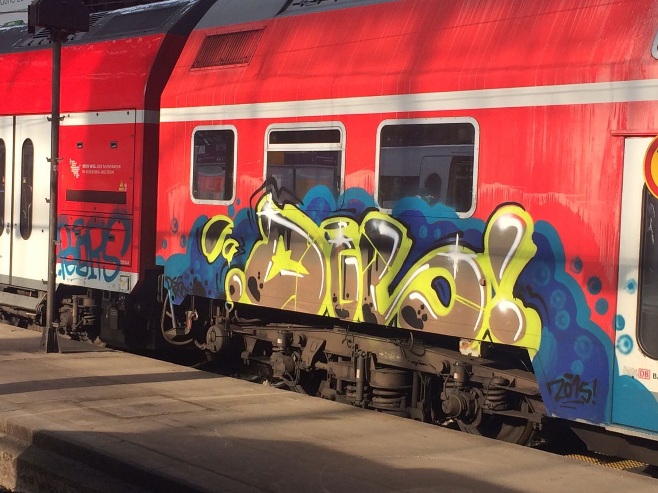 Graffiti Train - Photo by gartenzwerg - dgs