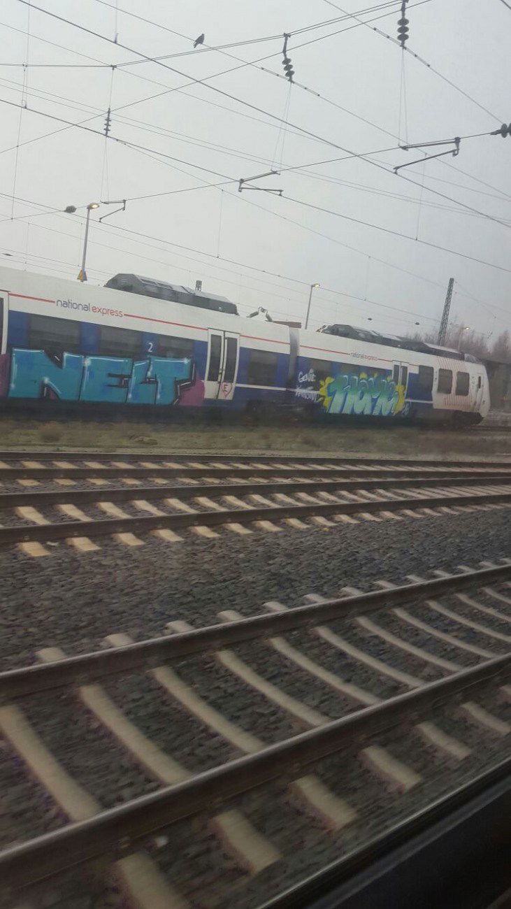 Graffiti Train - Photo by gartenzwerg - nelt, home