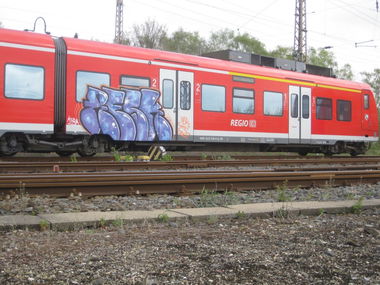 Graffiti Train - Photo by gartenzwerg - Resk, 134