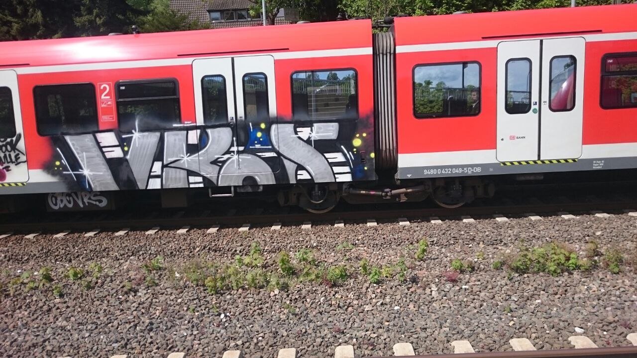 Graffiti Train - Photo by gartenzwerg - vrs