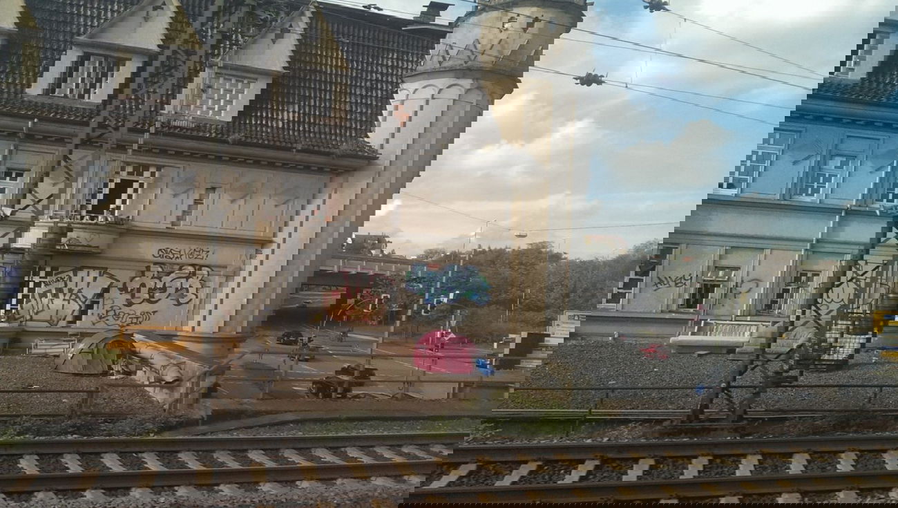 Graffiti Bombing in Bielefeld - Photo by gartenzwerg - rgr