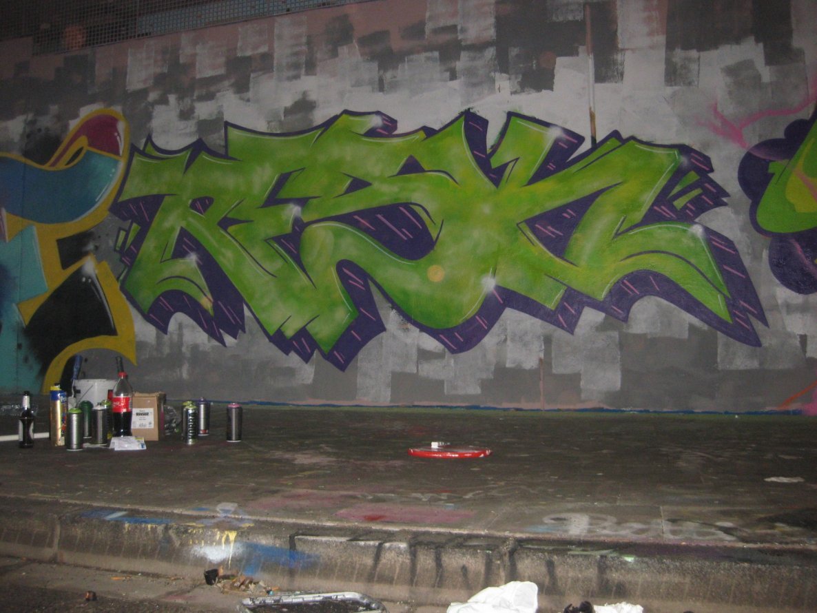 Graffiti Wall - Photo by gartenzwerg - Resk