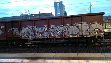 Graffiti Train - Photo by gartenzwerg - ugls, dbf