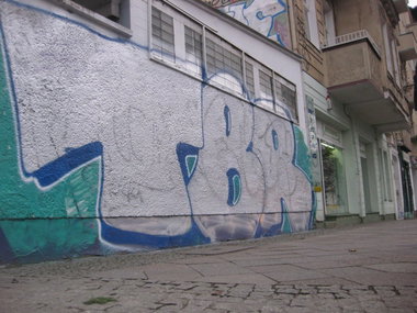 Graffiti Bombing - Photo by gartenzwerg - TBR, Backe