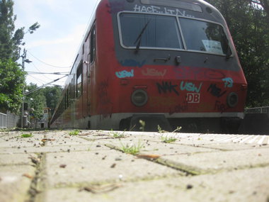 Graffiti Train - Photo by gartenzwerg