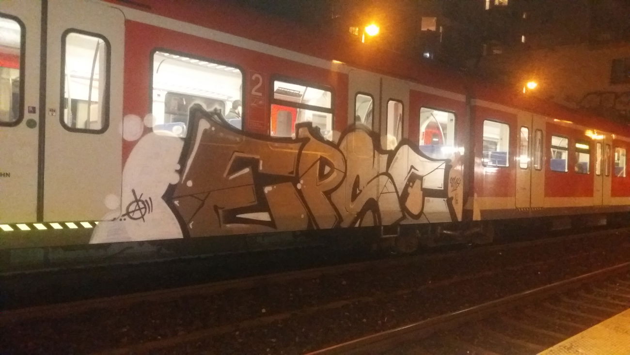 Graffiti Train - Photo by gartenzwerg - Epsc