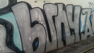 Graffiti Bombing - Photo by gartenzwerg - buny