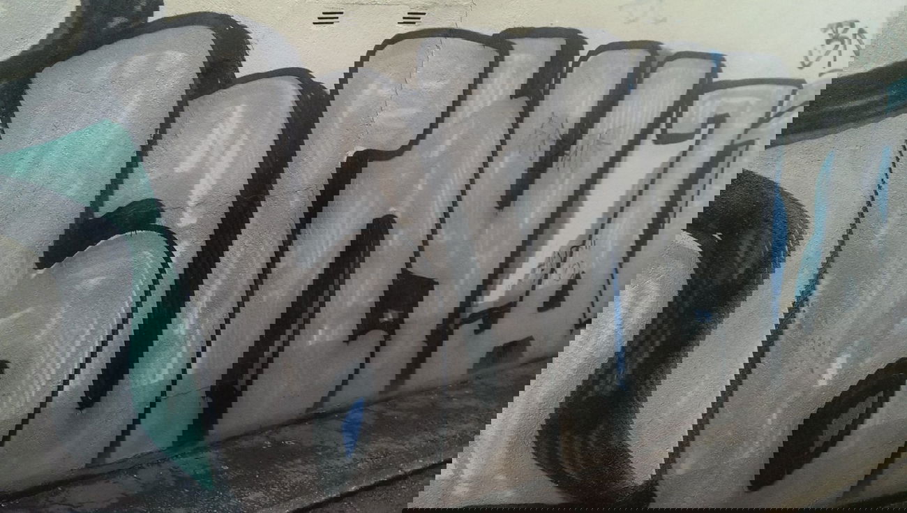 Graffiti Bombing - Photo by gartenzwerg - buny