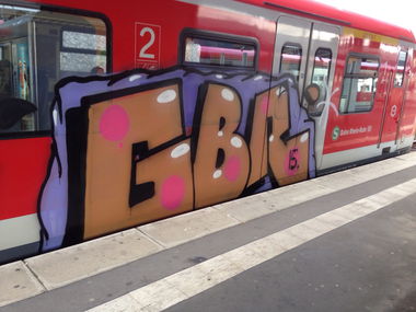 Graffiti Train - Photo by gartenzwerg - gbr, s6