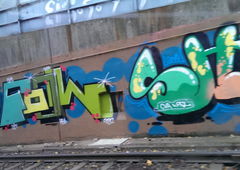 Graffiti Bombing in Essen - Photo by gartenzwerg - fool
