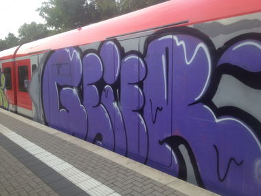 Graffiti Train - Photo by gartenzwerg - geier, s6