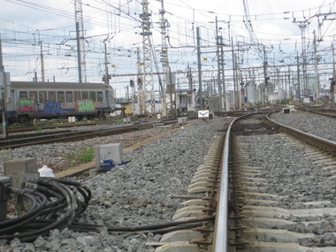 Graffiti Train - Photo by gartenzwerg - Read, Gone, Zase