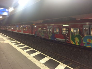 Graffiti Train - Photo by gartenzwerg - usw