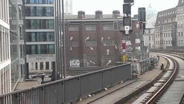 Graffiti Bombing in Berlin - Photo by gartenzwerg