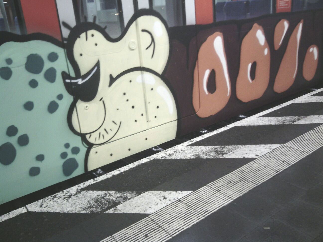 Graffiti Train - Photo by gartenzwerg - 500%