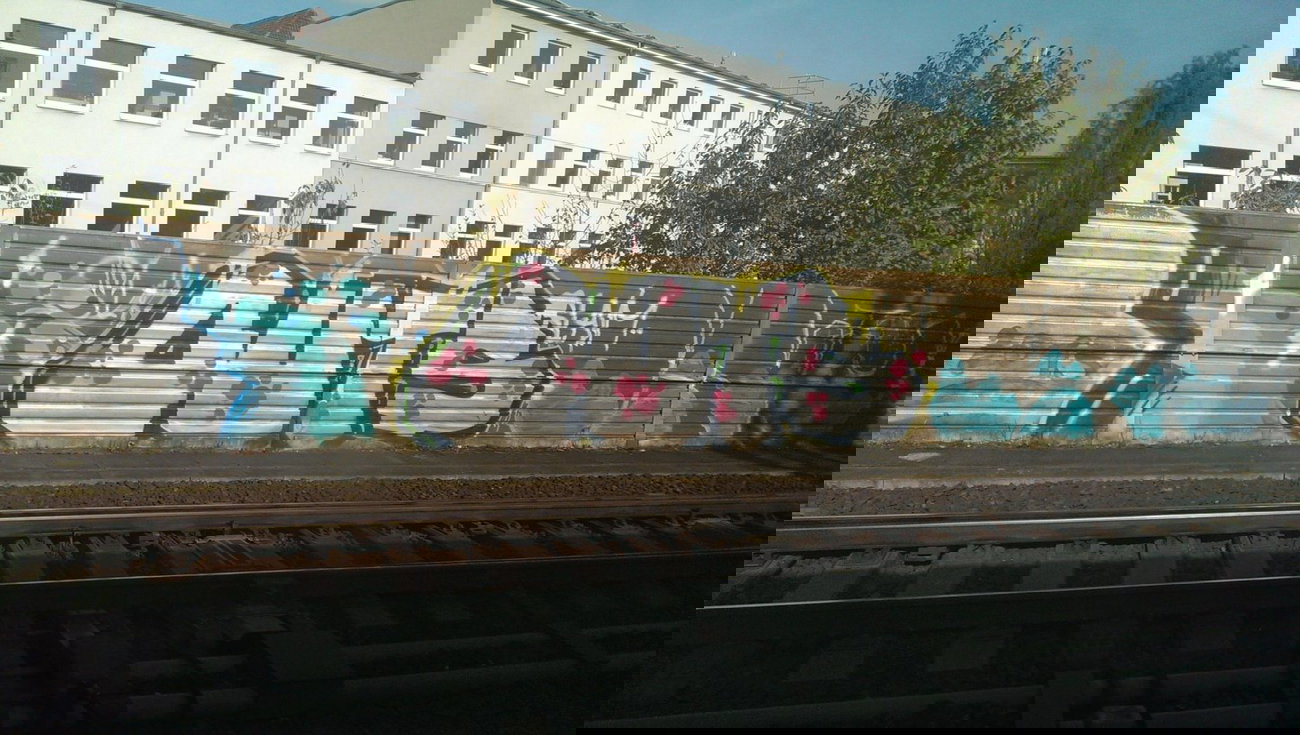 Graffiti Bombing - Photo by gartenzwerg - outs