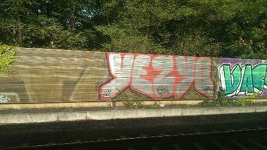 Graffiti Bombing in Hannover - Photo by gartenzwerg - yezyo