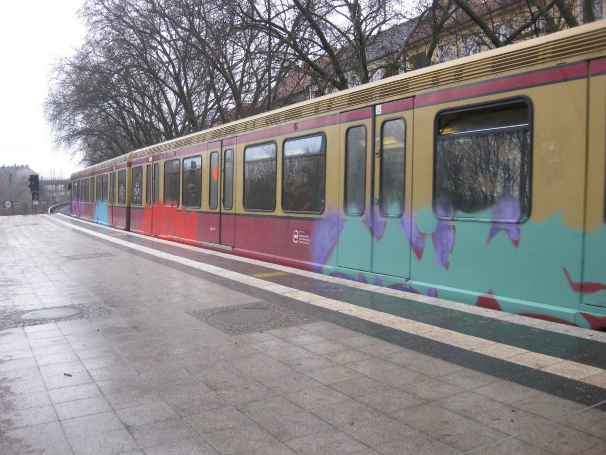 Graffiti Train - Photo by gartenzwerg