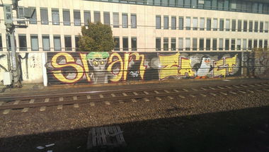 Graffiti Wall - Photo by gartenzwerg - slam, zaet