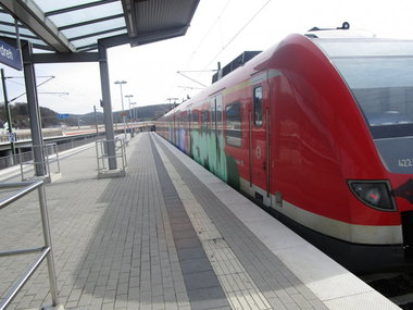 Graffiti Train - Photo by gartenzwerg