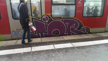 Graffiti Train - Photo by gartenzwerg - ior