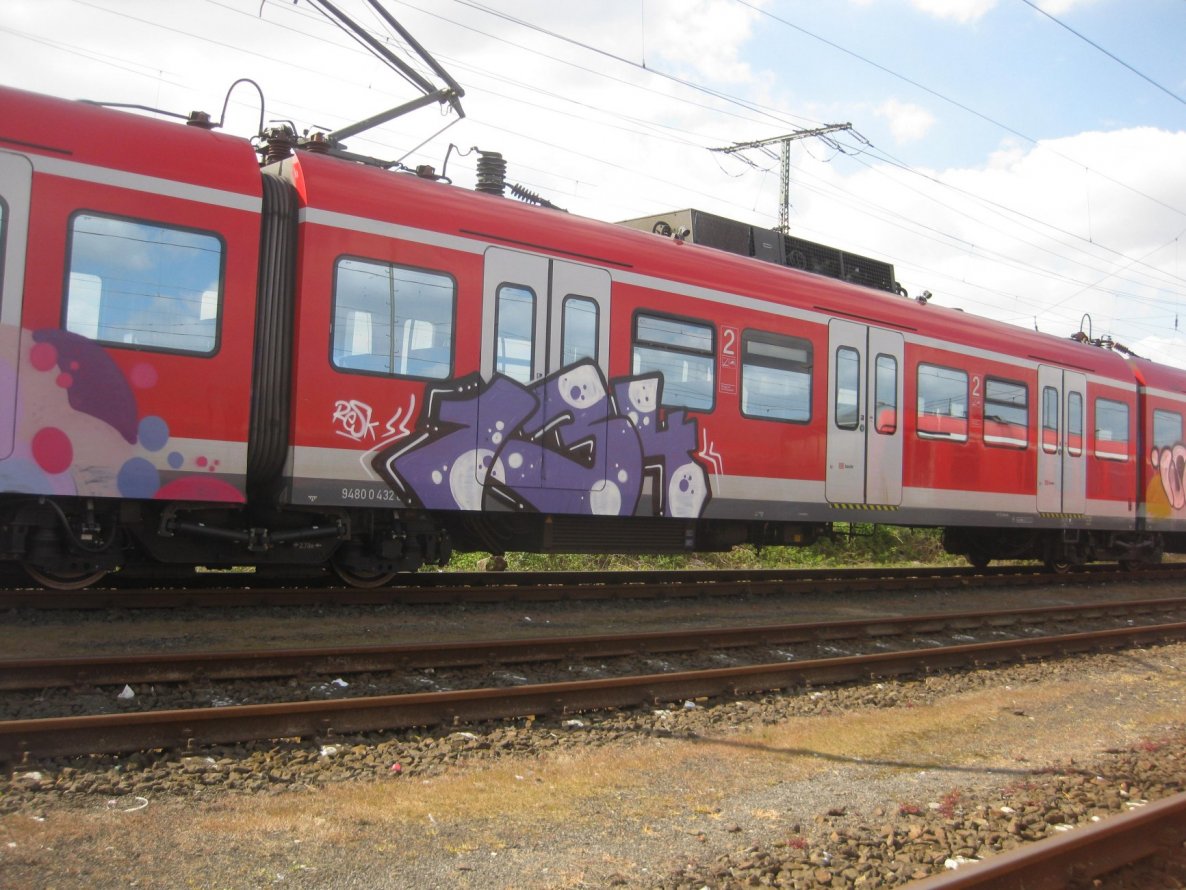 Graffiti Train - Photo by gartenzwerg - 134, Resk