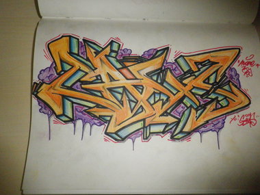 Graffiti Wall - Photo by gausone - avone, gaus, 2014