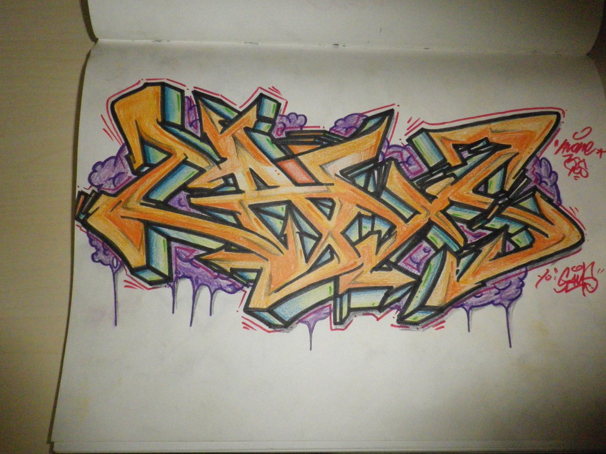 Graffiti Wall - Photo by gausone - avone, gaus, 2014