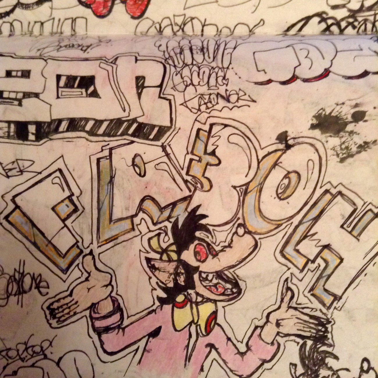 Graffiti Sketch - Photo by gazon1