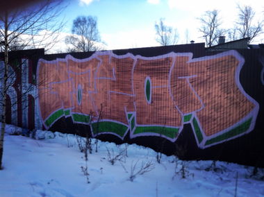 Graffiti Bombing - Photo by gazon1