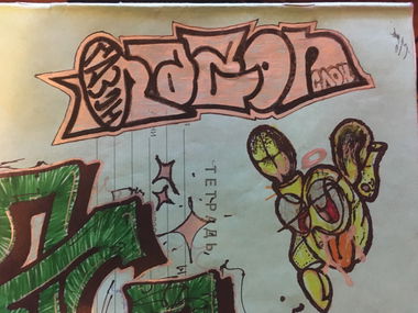 Graffiti Wall - Photo by gazon1