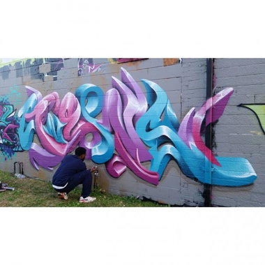 Graffiti Wall - Photo by gens1 (2015)
