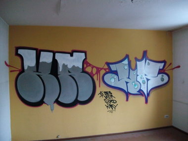 Graffiti Wall in Gera - Photo by geracity - hr, htrz (2010)