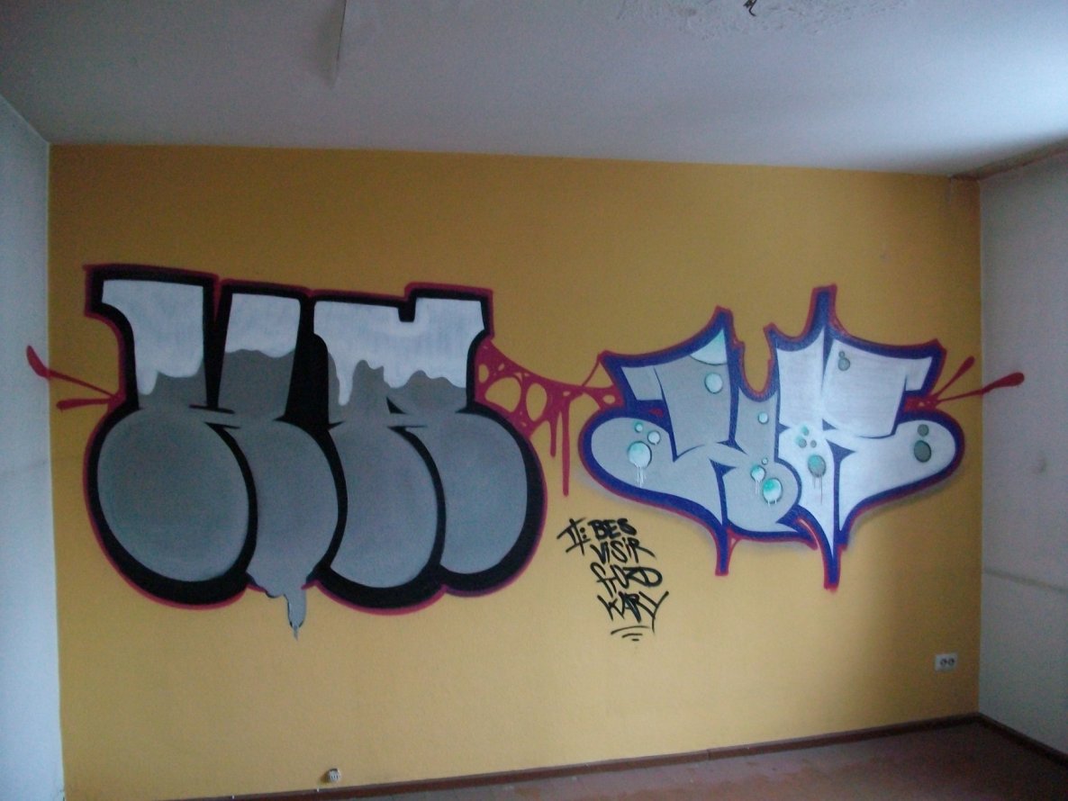 Graffiti Wall in Gera - Photo by geracity - hr, htrz (2010)