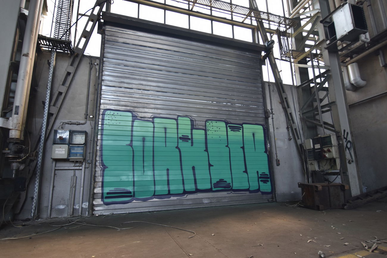 Graffiti Wall in Gera - Photo by geracity - sork, ser